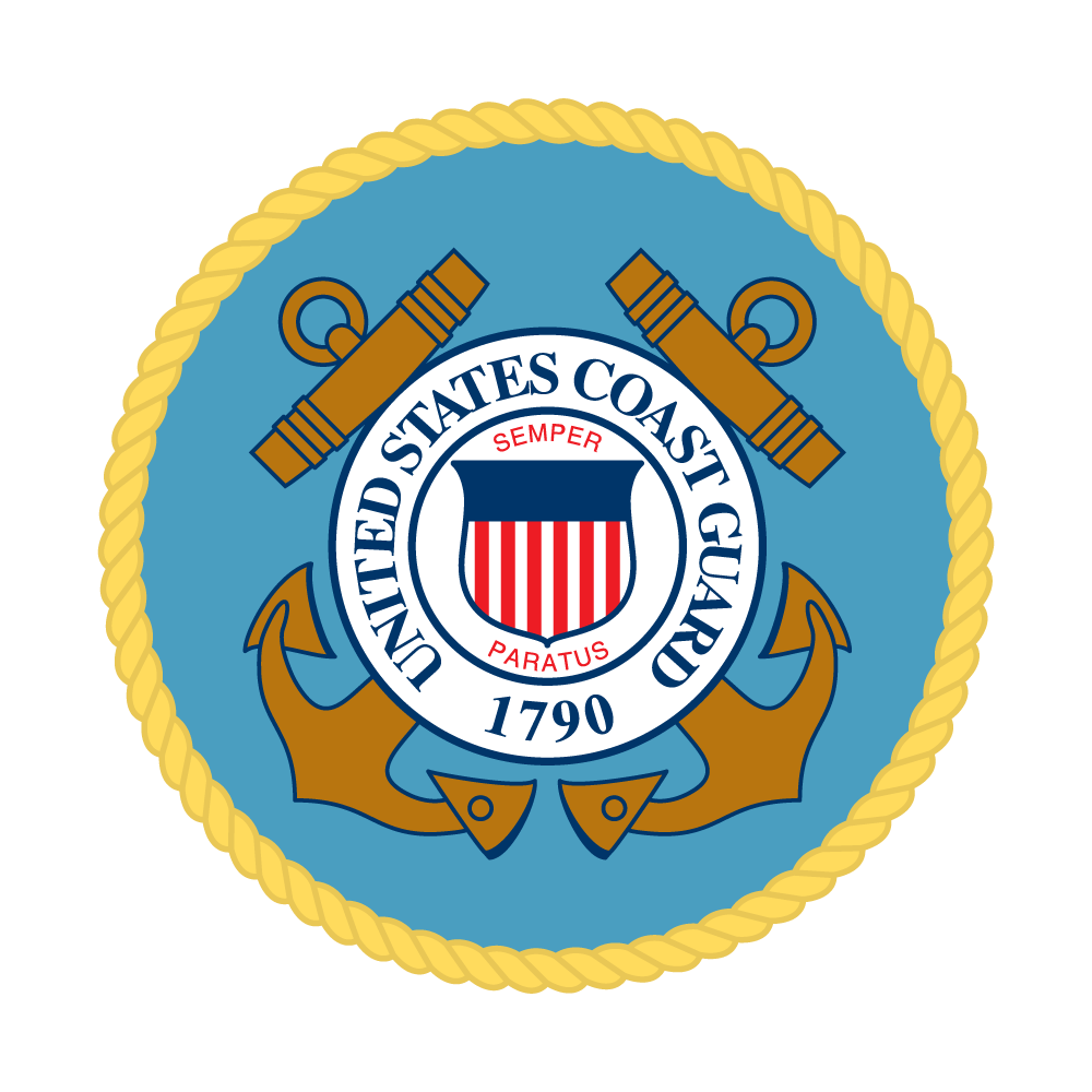 Coast Guard seal for the DLA Coast Guard Sevice Team